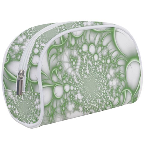 Green Abstract Fractal Background Texture Make Up Case (Large) from ArtsNow.com