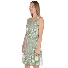 Knee Length Skater Dress With Pockets 