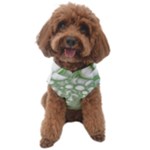 Green Abstract Fractal Background Texture Dog Sweater