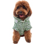 Green Abstract Fractal Background Texture Dog Coat