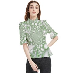 Frill Neck Blouse 