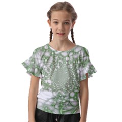 Kids  Cut Out Flutter Sleeves 