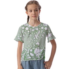 Kids  Cuff Sleeve Scrunch Bottom T-Shirt 