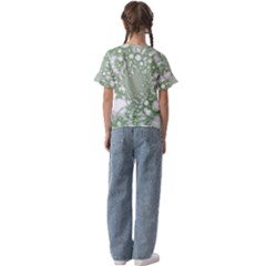 Kids  Cuff Sleeve Scrunch Bottom T-Shirt 