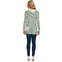 Long Sleeve Drawstring Hooded Top 