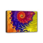 Fractal Spiral Bright Colors Mini Canvas 6  x 4  (Stretched)