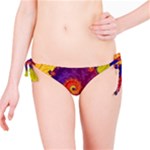 Fractal Spiral Bright Colors Bikini Bottoms