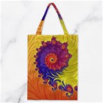 Fractal Spiral Bright Colors Classic Tote Bag