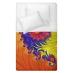 Fractal Spiral Bright Colors Duvet Cover (Single Size)