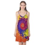 Fractal Spiral Bright Colors Camis Nightgown 