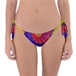 Fractal Spiral Bright Colors Reversible Bikini Bottoms