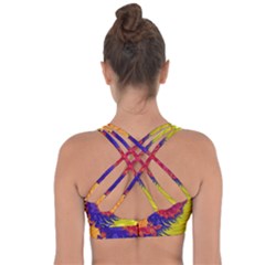 Cross String Back Sports Bra 