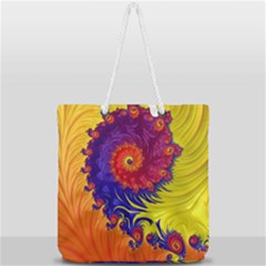 Full Print Rope Handle Tote (Large) 