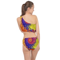 Spliced Up Two Piece Swimsuit 