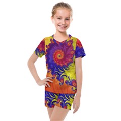 Kids  Mesh T-Shirt and Shorts Set 