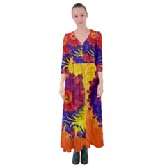Button Up Maxi Dress 