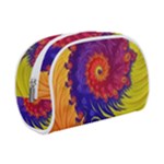 Fractal Spiral Bright Colors Make Up Case (Small)