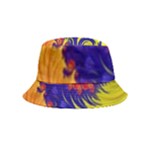 Fractal Spiral Bright Colors Inside Out Bucket Hat (Kids)