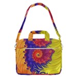 Fractal Spiral Bright Colors MacBook Pro 16  Shoulder Laptop Bag