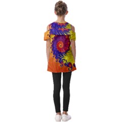 Fold Over Open Sleeve Top 