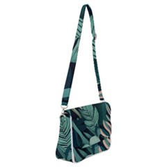 Shoulder Bag with Back Zipper 