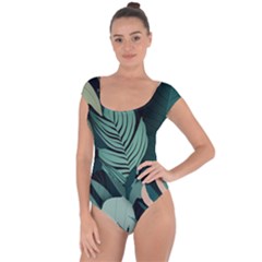 Short Sleeve Leotard  