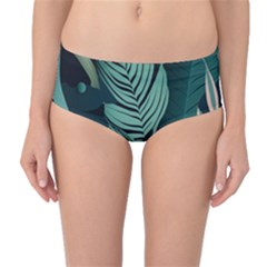 Mid-Waist Bikini Bottoms 