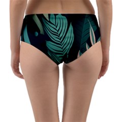 Reversible Mid-Waist Bikini Bottoms 