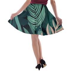 A-line Skater Skirt 