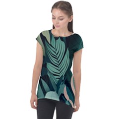 Cap Sleeve High Low Top 