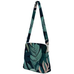 Zipper Messenger Bag 