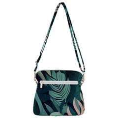 Zipper Messenger Bag 