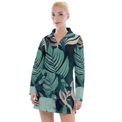 Women s Long Sleeve Casual Dress 