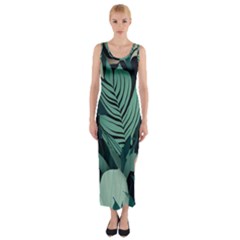 Fitted Maxi Dress 