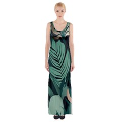 Thigh Split Maxi Dress 
