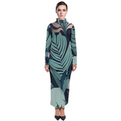 Turtleneck Maxi Dress 