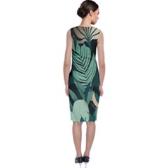Classic Sleeveless Midi Dress 