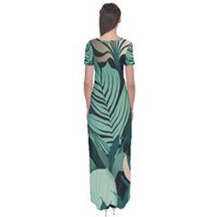 Short Sleeve Maxi Dress 