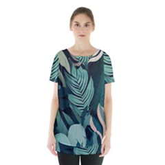 Skirt Hem Sports Top 