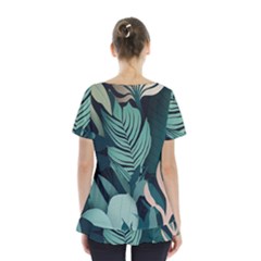 Skirt Hem Sports Top 