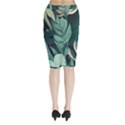 Midi Wrap Pencil Skirt 