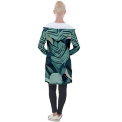 Longline Hooded Cardigan 