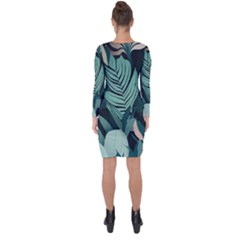 Asymmetric Cut-Out Shift Dress 
