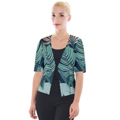 Cropped Button Cardigan 