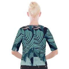 Cropped Button Cardigan 