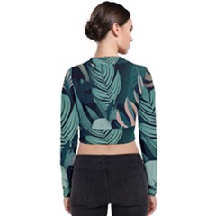 Long Sleeve Zip Up Bomber Jacket 
