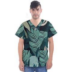 Men s V-Neck Scrub Top 