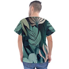 Men s V-Neck Scrub Top 