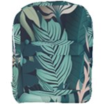 Green Nature Bohemian Painting Leaves Foliage Full Print Backpack