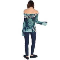 Off Shoulder Long Sleeve Top 